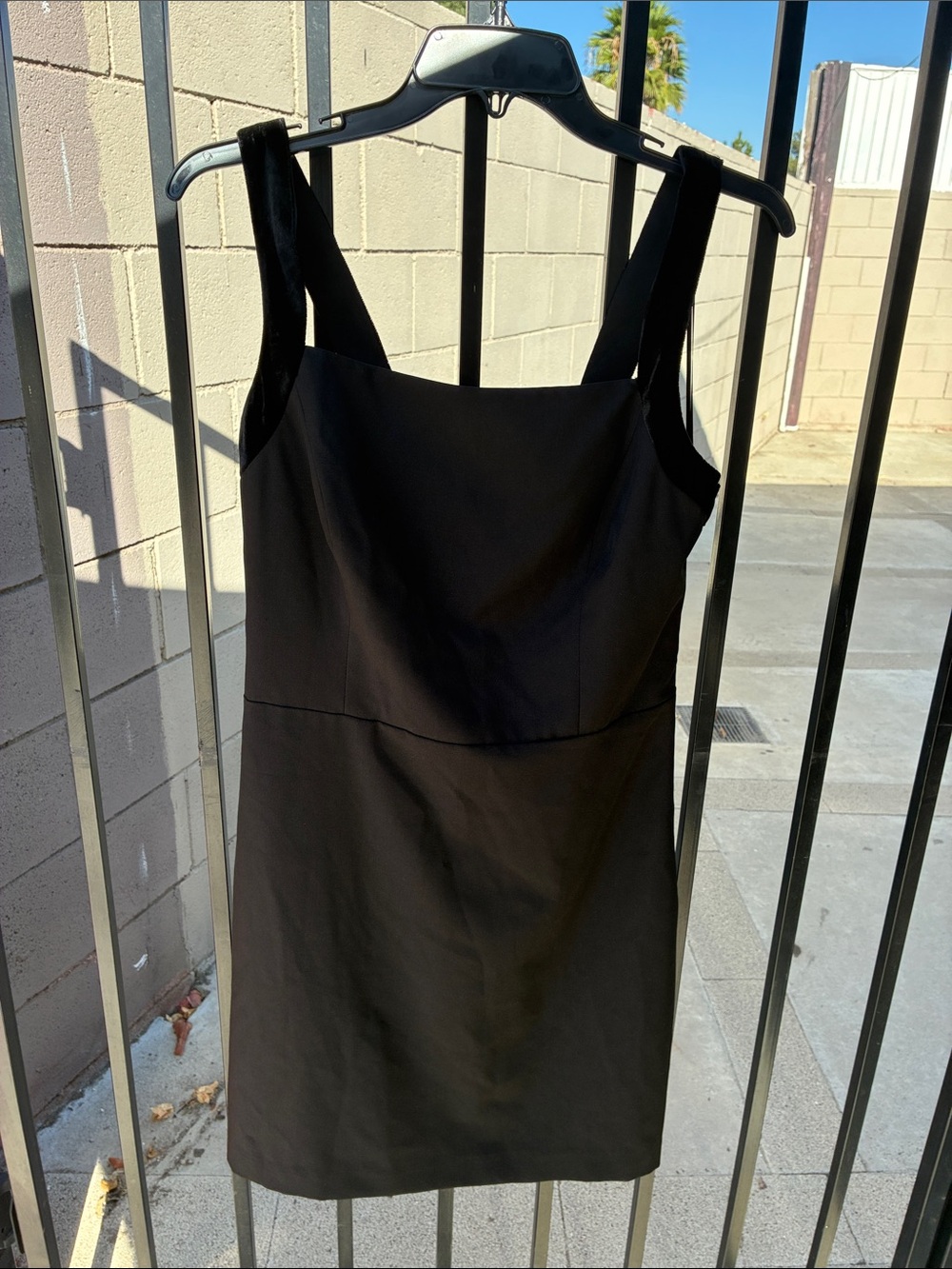 Steve Madden Black Mini Sheath Dress